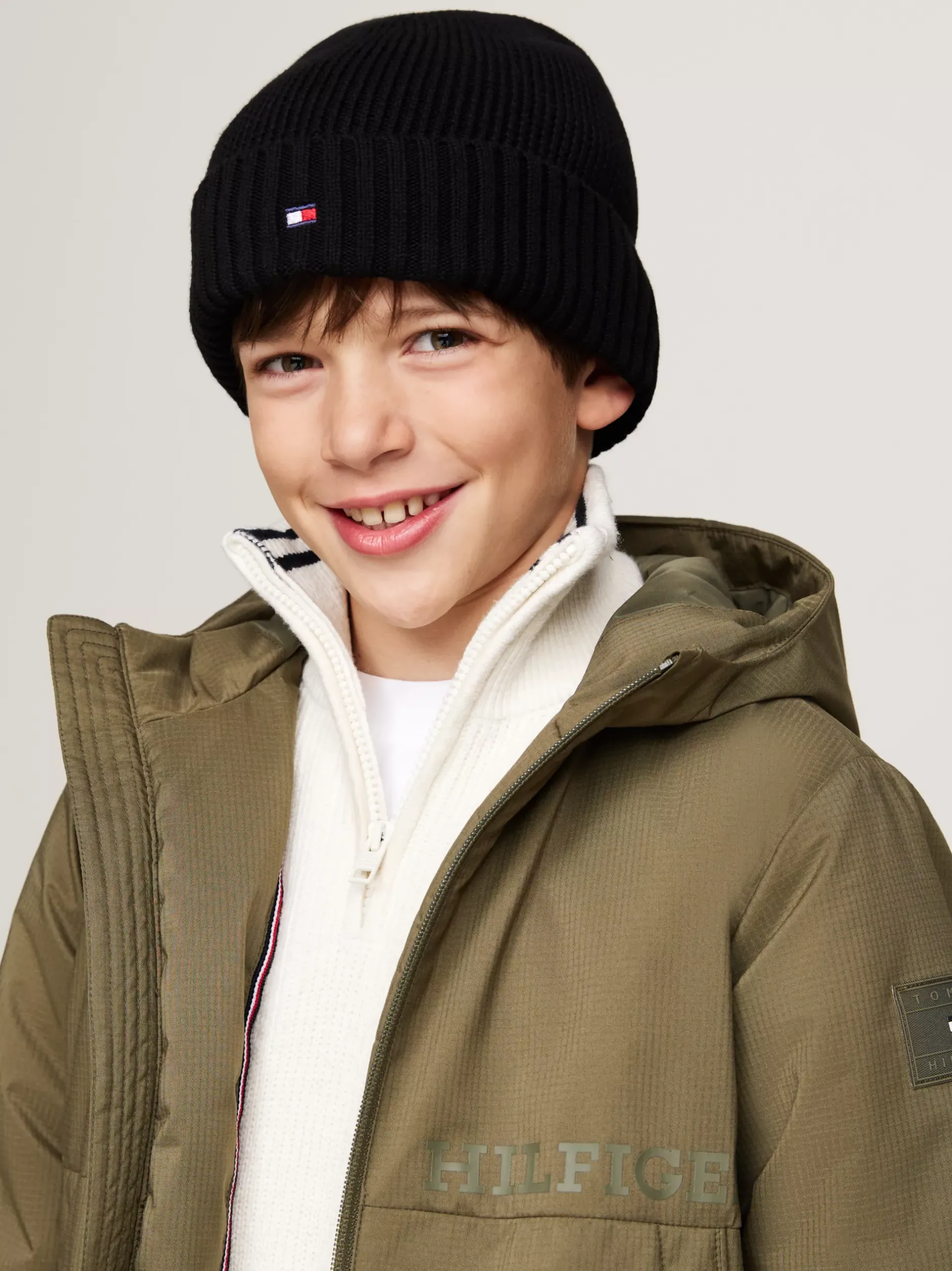 Obuwie I Akcesoria|Obuwie I Akcesoria*Tommy Hilfiger Dziecięca Czapka Typu Beanie Z Linii Essential BLACK
