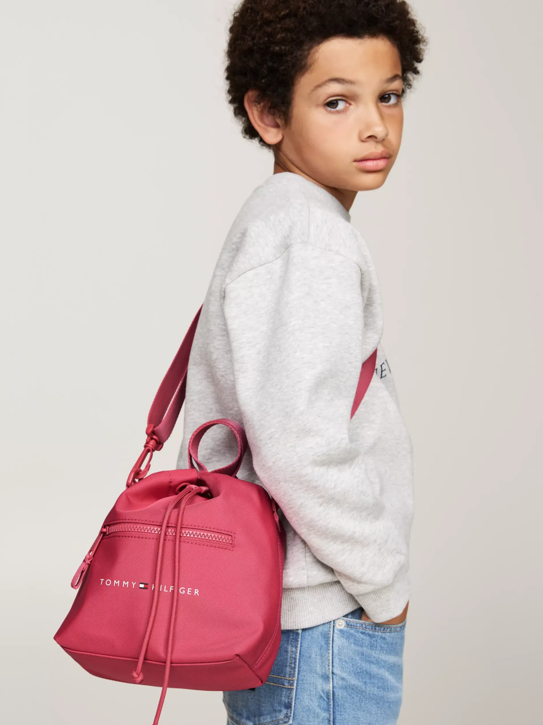 Obuwie I Akcesoria|Obuwie I Akcesoria*Tommy Hilfiger Dziecięca Torba Essential Z Troczkami HERITAGE PINK