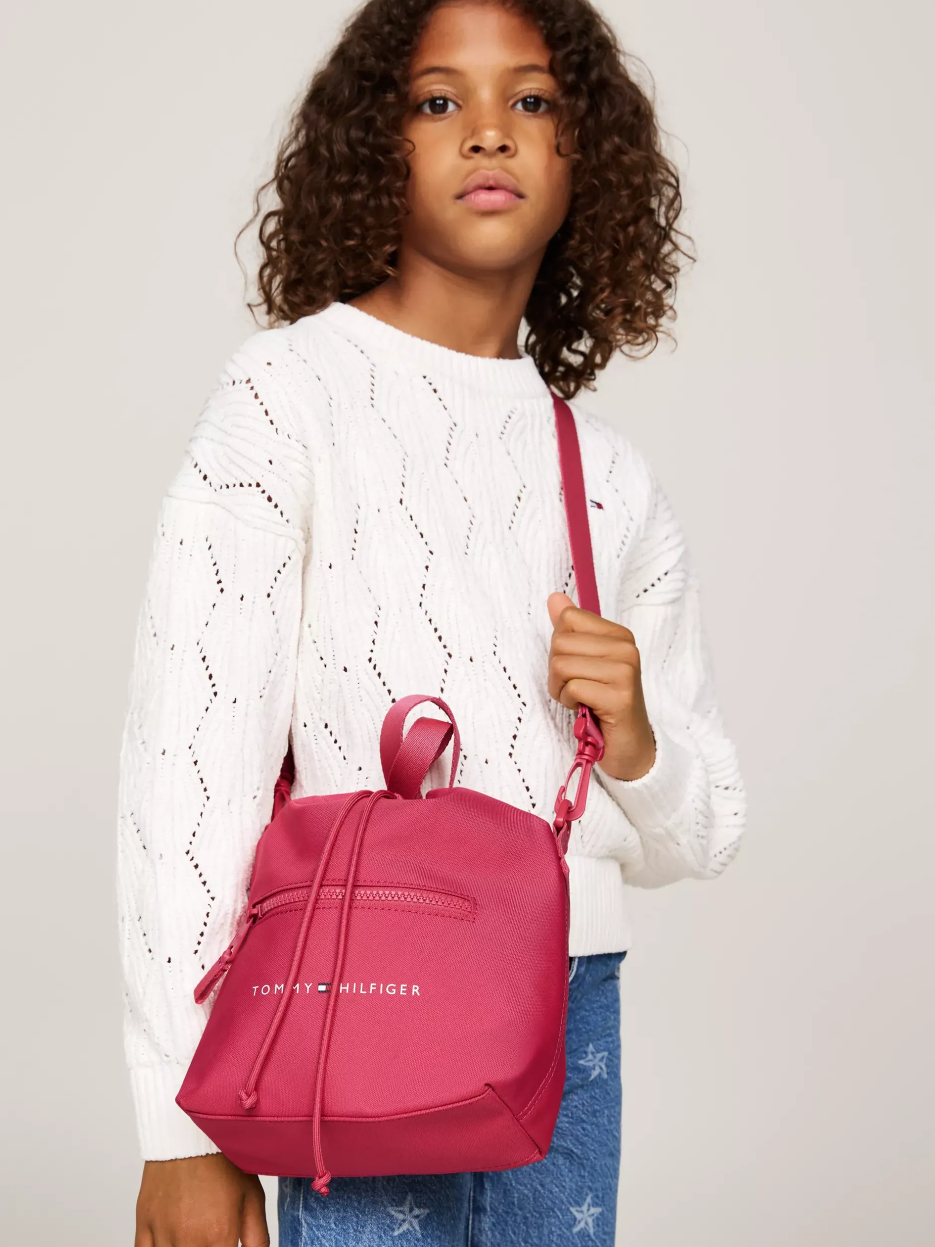 Obuwie I Akcesoria|Obuwie I Akcesoria*Tommy Hilfiger Dziecięca Torba Essential Z Troczkami HERITAGE PINK