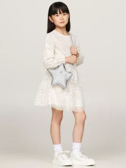 Obuwie I Akcesoria*Tommy Hilfiger Dziecięca Torebka-gwiazda Na Ramię SPACE BLUE / SILVER