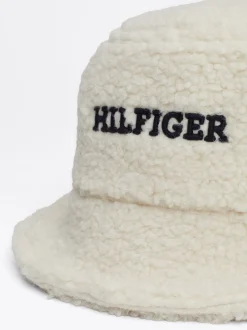 Obuwie I Akcesoria|Obuwie I Akcesoria*Tommy Hilfiger Dziecięcy Kapelusz Rybacki Z Logo Hilfiger ANCIENT WHITE