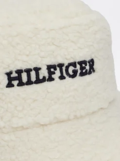 Obuwie I Akcesoria|Obuwie I Akcesoria*Tommy Hilfiger Dziecięcy Kapelusz Rybacki Z Logo Hilfiger ANCIENT WHITE