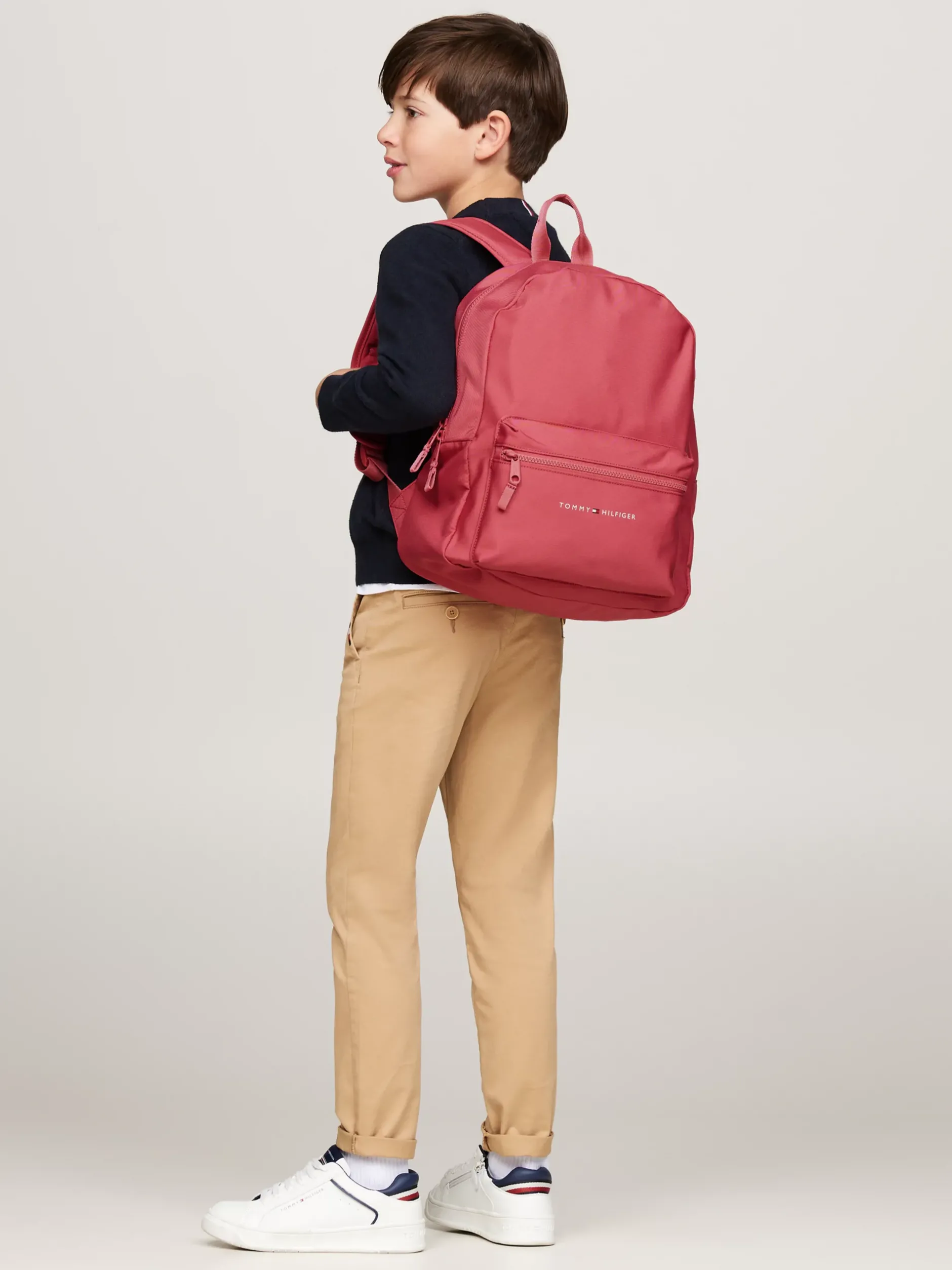 Obuwie I Akcesoria|Obuwie I Akcesoria*Tommy Hilfiger Dziecięcy Plecak Essential Z Logo HERITAGE PINK