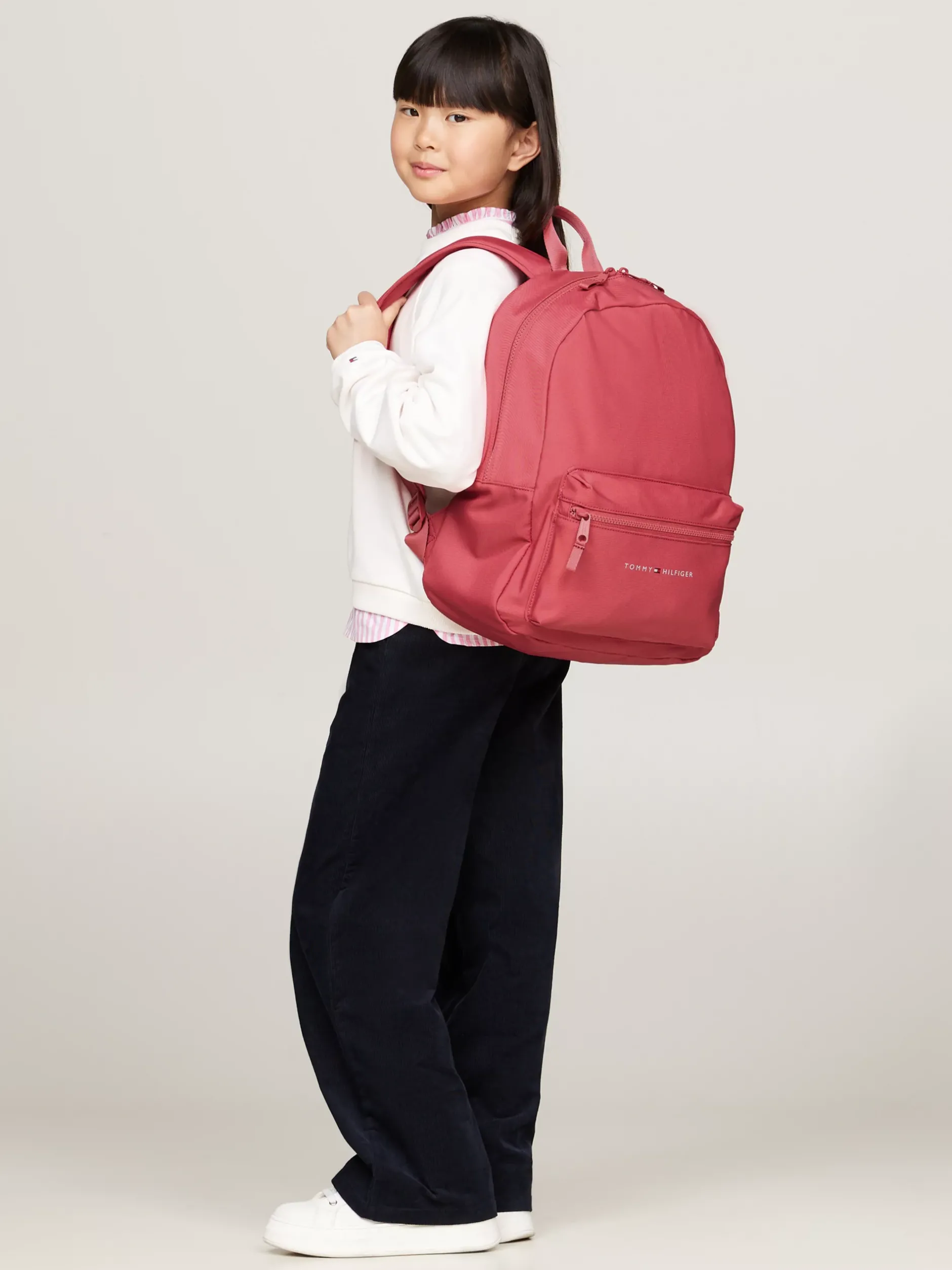 Obuwie I Akcesoria|Obuwie I Akcesoria*Tommy Hilfiger Dziecięcy Plecak Essential Z Logo HERITAGE PINK