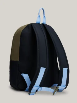 Obuwie I Akcesoria|Obuwie I Akcesoria*Tommy Hilfiger Dziecięcy Plecak Essential Z Blokami Kolorów SPACE BLUE UTILITY OLIVE COLORBLOCK