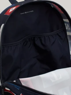 Obuwie I Akcesoria|Obuwie I Akcesoria*Tommy Hilfiger Dziecięcy Plecak Essential Z Nadrukiem SPACE BLUE ALLOVER FLAGS