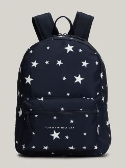 Obuwie I Akcesoria|Obuwie I Akcesoria*Tommy Hilfiger Dziecięcy Plecak Essential Z Nadrukiem SPACE BLUE ALLOVER STARS