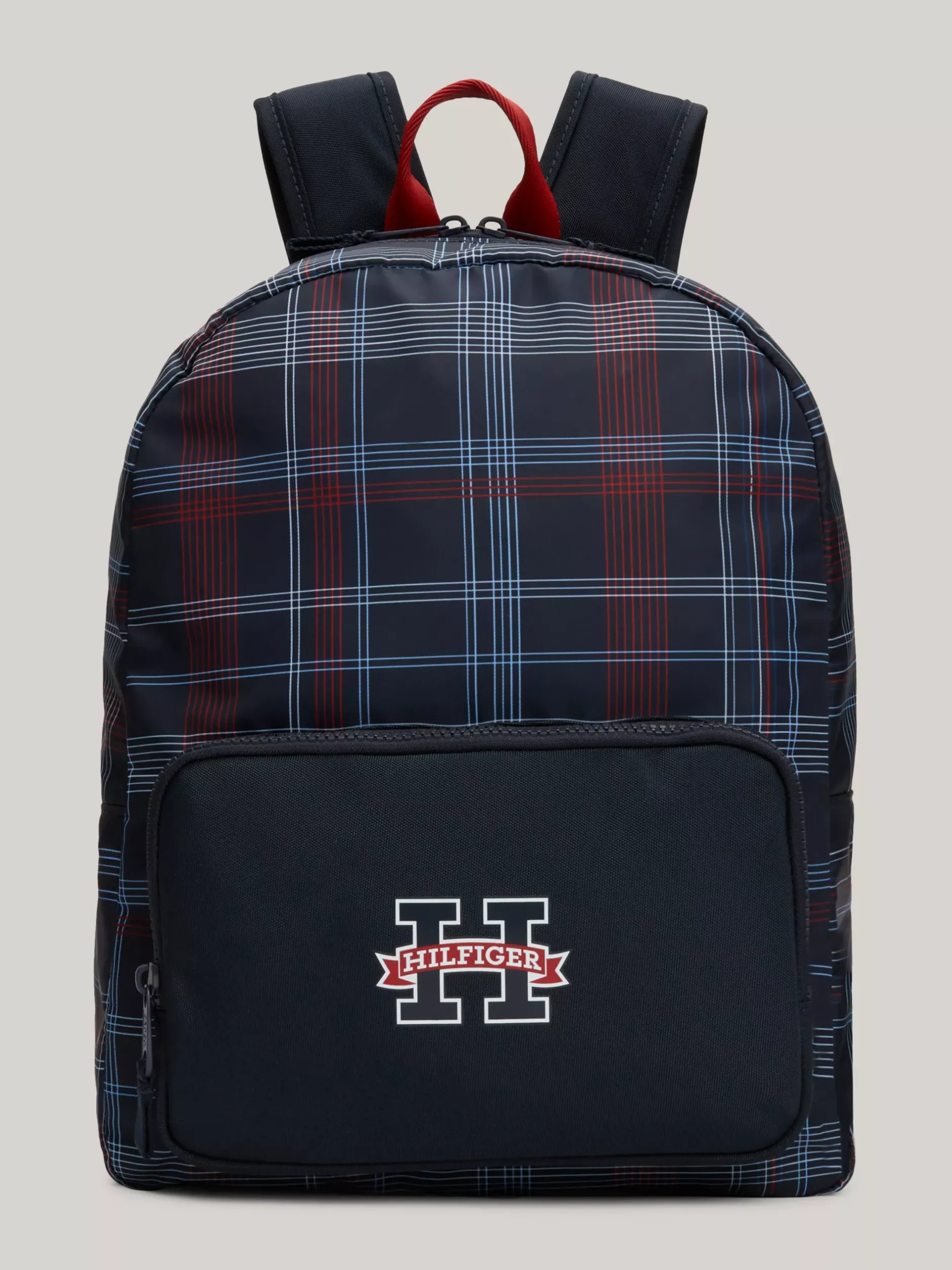 Obuwie I Akcesoria|Obuwie I Akcesoria*Tommy Hilfiger Dziecięcy Plecak W Kratę W Kolorach Marki SPACE BLUE GLOBAL CHECK
