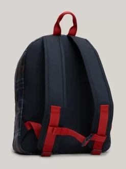 Obuwie I Akcesoria|Obuwie I Akcesoria*Tommy Hilfiger Dziecięcy Plecak W Kratę W Kolorach Marki SPACE BLUE GLOBAL CHECK