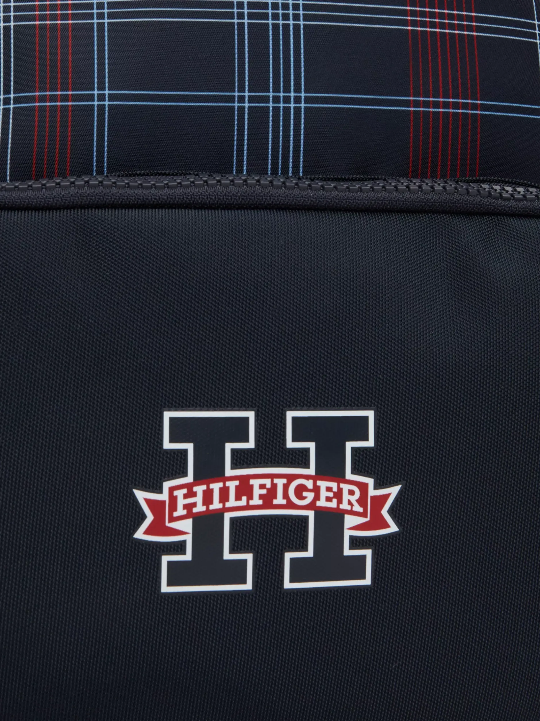 Obuwie I Akcesoria|Obuwie I Akcesoria*Tommy Hilfiger Dziecięcy Plecak W Kratę W Kolorach Marki SPACE BLUE GLOBAL CHECK