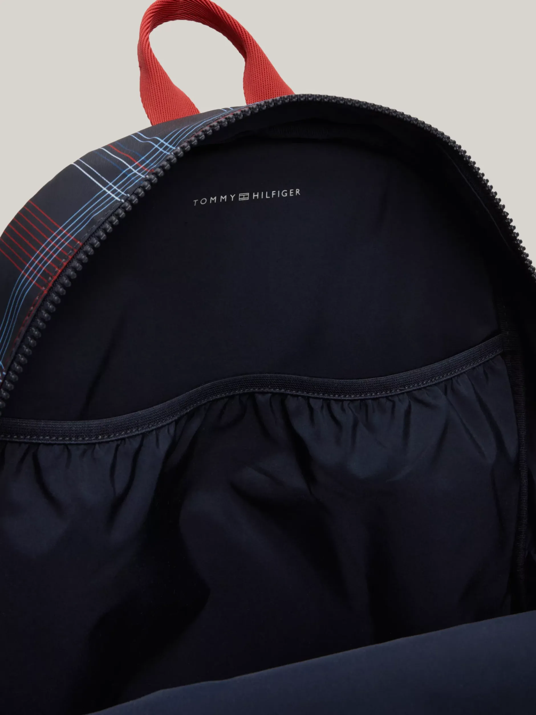 Obuwie I Akcesoria|Obuwie I Akcesoria*Tommy Hilfiger Dziecięcy Plecak W Kratę W Kolorach Marki SPACE BLUE GLOBAL CHECK