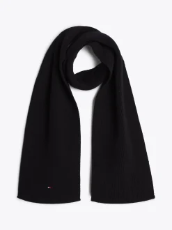 Obuwie I Akcesoria|Obuwie I Akcesoria*Tommy Hilfiger Dziecięcy Szalik Essential Z Haftowanym Logo BLACK