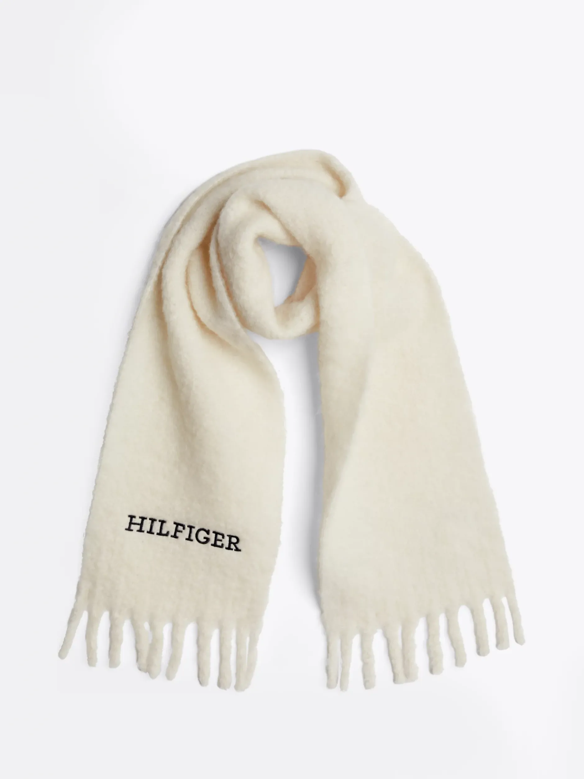 Obuwie I Akcesoria|Obuwie I Akcesoria*Tommy Hilfiger Dziecięcy Szalik Z Logo Hilfiger Monotype ANCIENT WHITE