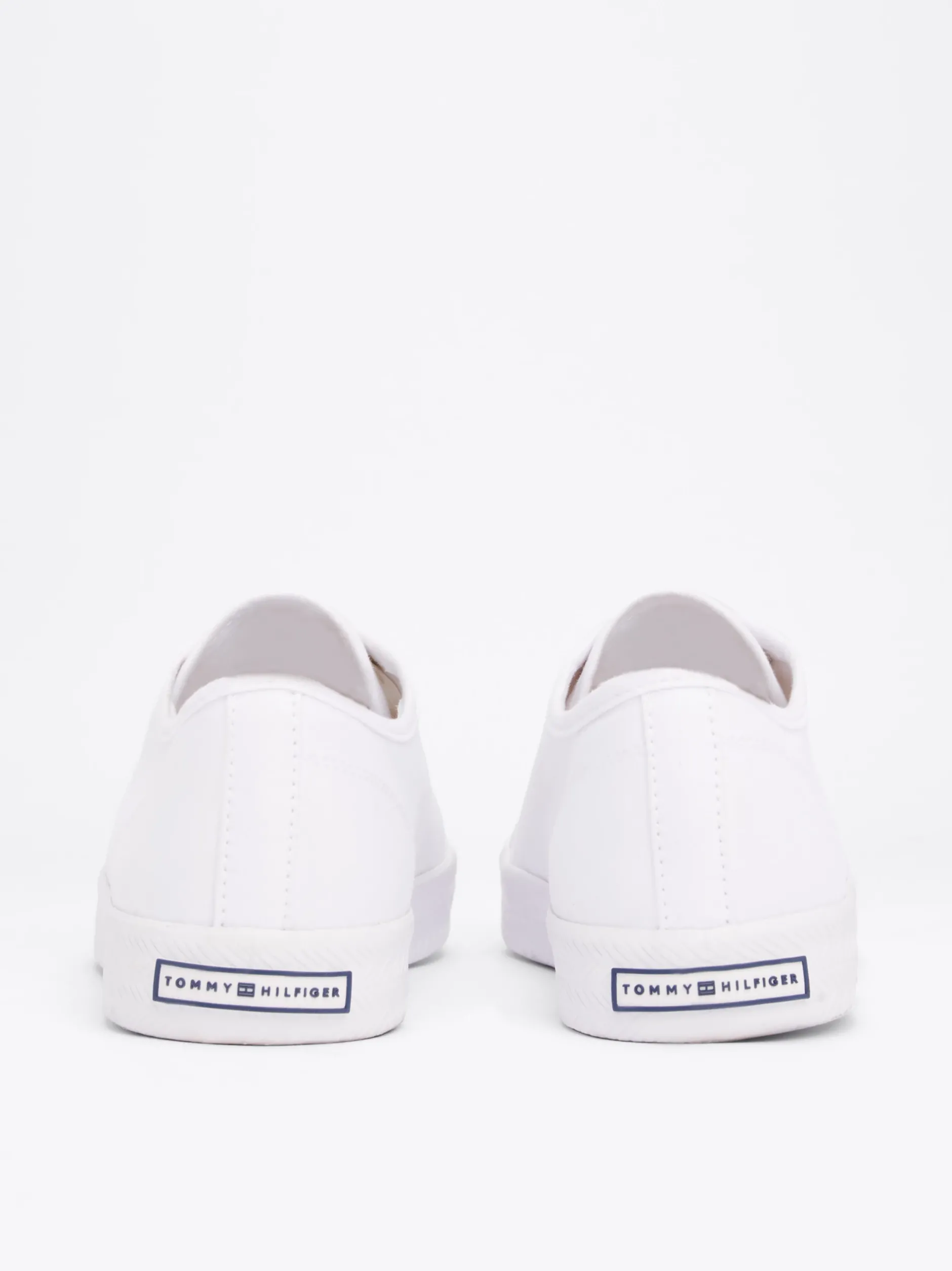 Sneakersy*Tommy Hilfiger Żeglarskie Tenisówki Essential WHITE