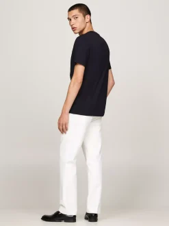 T-Shirty*Tommy Hilfiger Ekskluzywny T-shirt Z Flagą Hilfiger DESERT SKY