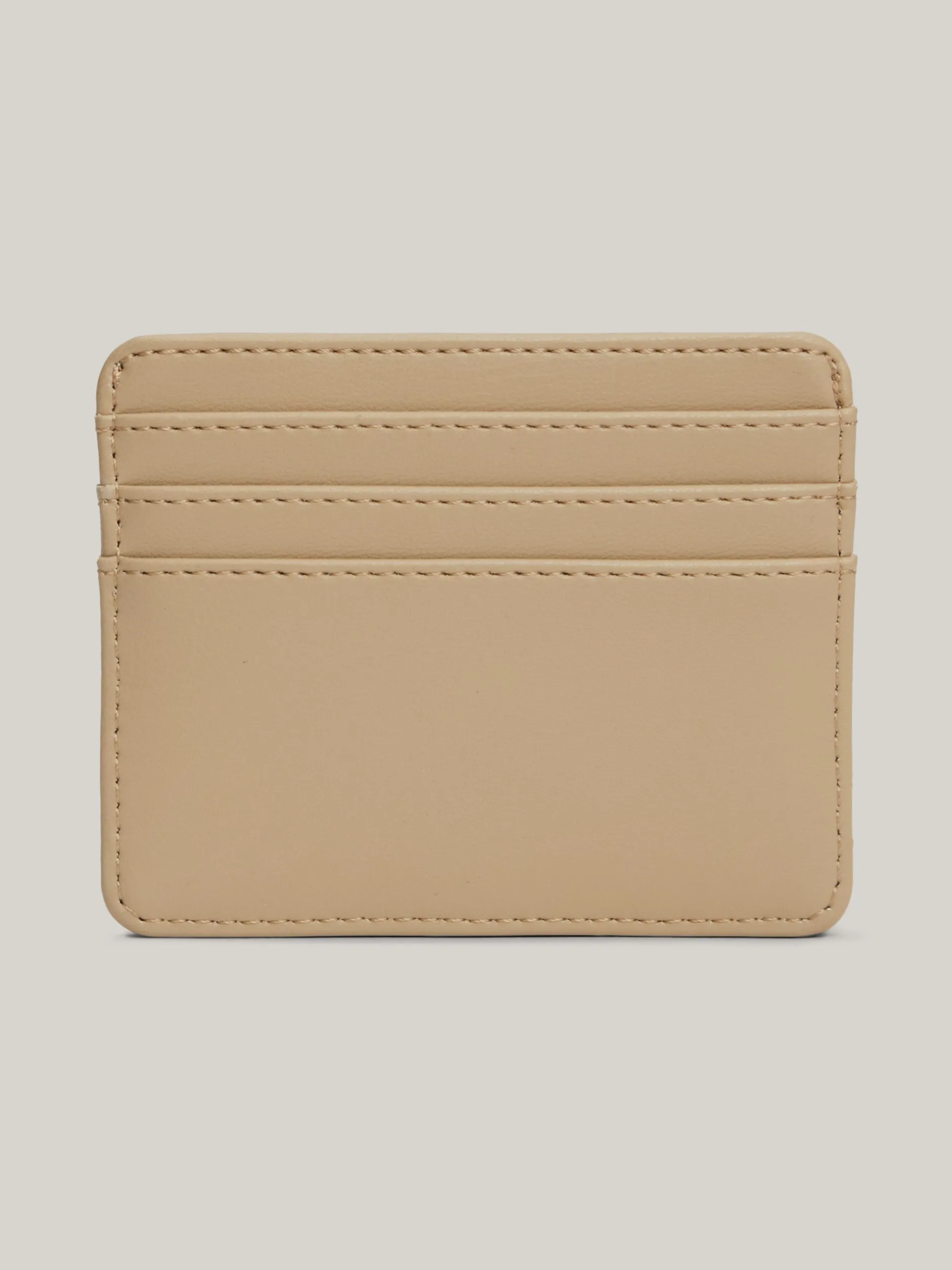 Portfele & Breloczki Do Kluczy*Tommy Hilfiger Etui Na Karty Z Monogramem TH BEIGE