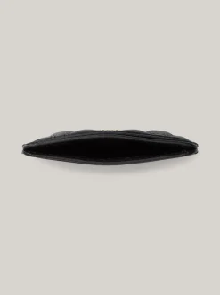 Portfele & Breloczki Do Kluczy*Tommy Hilfiger Etui Na Karty Z Monogramem TH BLACK