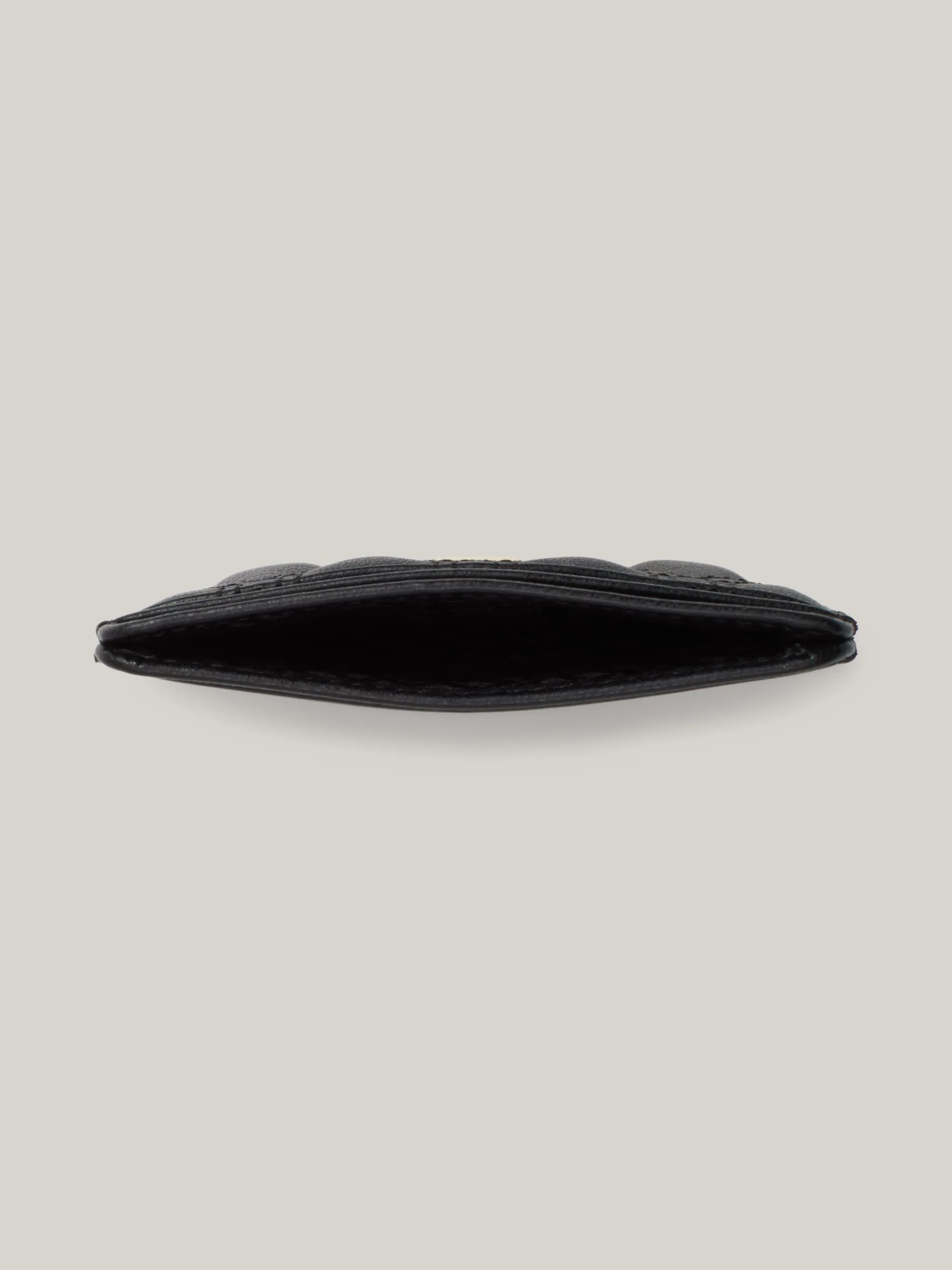 Portfele & Breloczki Do Kluczy*Tommy Hilfiger Etui Na Karty Z Monogramem TH BLACK