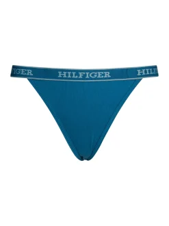 Figi|Bielizna*Tommy Hilfiger Figi O Fasonie Tanga Z Logo Hilfiger Monotype DEEP INDIGO