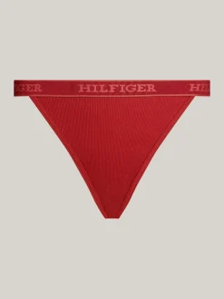 Figi|Bielizna*Tommy Hilfiger Figi O Fasonie Tanga Z Logo Hilfiger Monotype DARK MAGMA