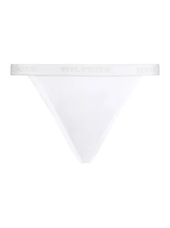 Figi|Bielizna*Tommy Hilfiger Figi O Fasonie Tanga Z Logo Hilfiger Monotype WHITE