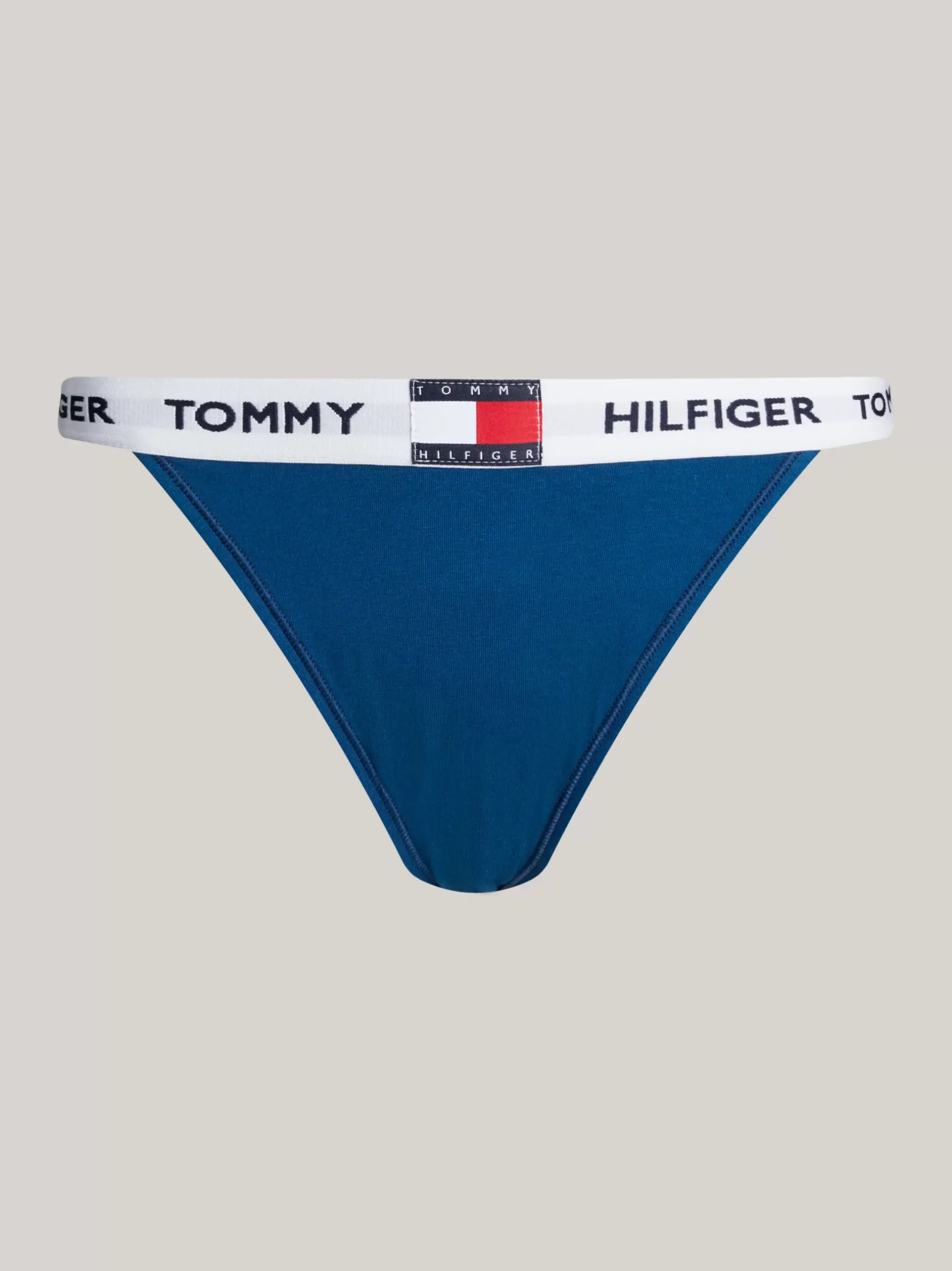 Figi|Bielizna*Tommy Hilfiger Figi Tanga TH Heritage DEEP INDIGO