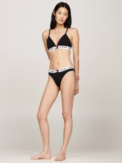 Figi|Bielizna*Tommy Hilfiger Figi TH Heritage Z Logo BLACK