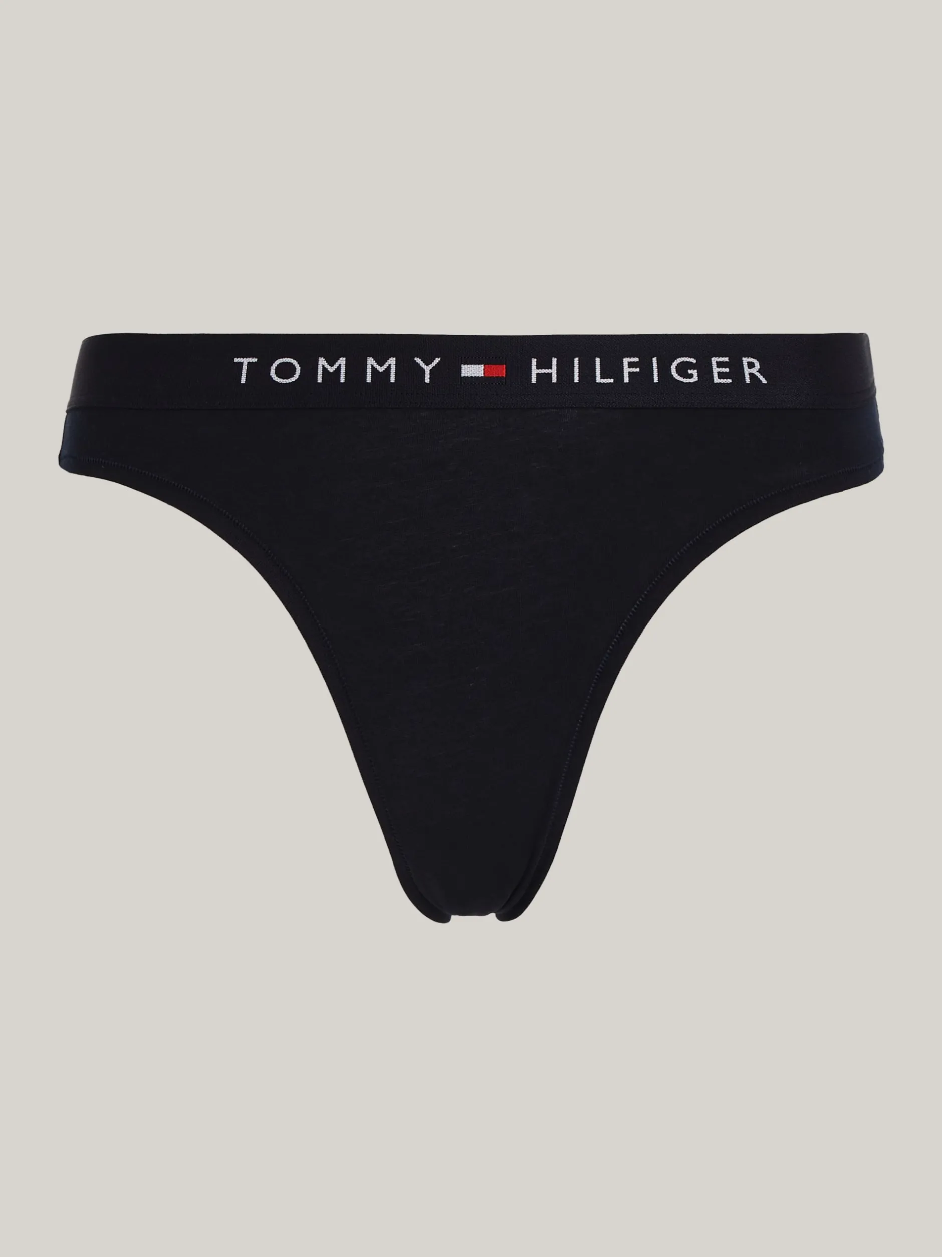 Figi|Bielizna*Tommy Hilfiger Figi TH Original Z Logo Na Pasku DESERT SKY