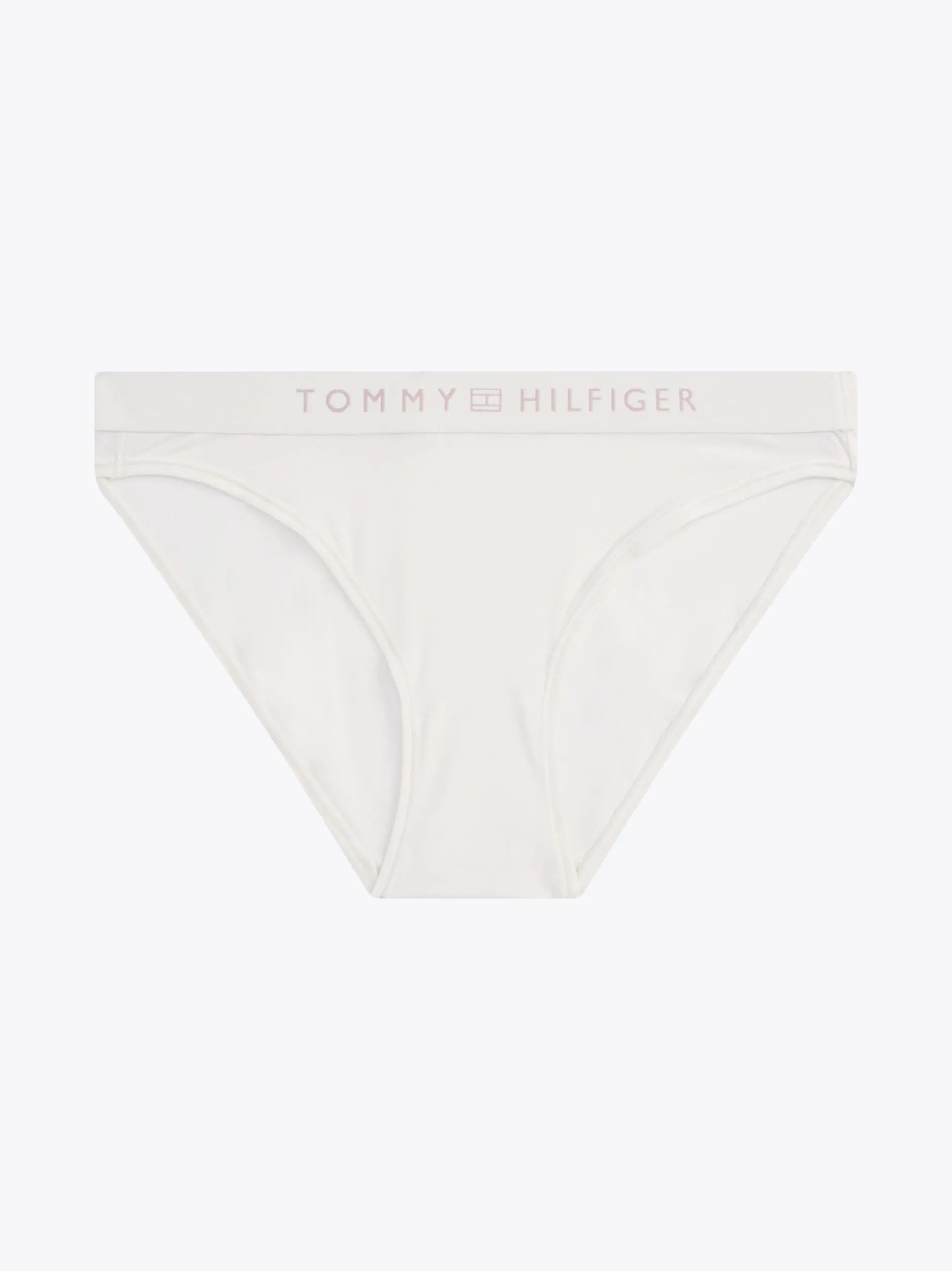Figi|Bielizna*Tommy Hilfiger Figi Z Dopasowanym Kolorystycznie Logo IVORY
