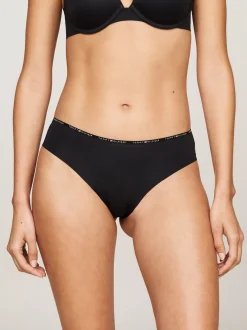 Figi|Bielizna*Tommy Hilfiger Figi Z Logo W Kolorze Tła BLACK