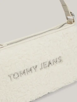 Torby Na Ramię*Tommy Hilfiger Futerkowa Torebka Na Ramię Essential Z Logo NEWSPRINT