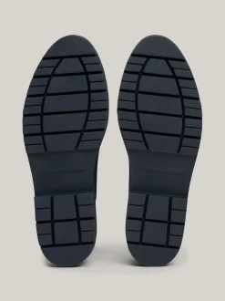 Botki*Tommy Hilfiger Gumowe Kalosze Z Podeszwą Z Protektorem SPACE BLUE