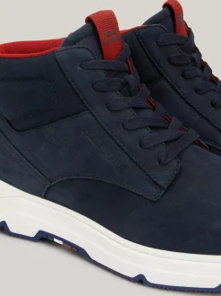 Buty Sznurowane|Buty*Tommy Hilfiger Hybrydowe Buty Chukka Z Nubuku DESERT SKY