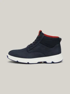 Buty Sznurowane|Buty*Tommy Hilfiger Hybrydowe Buty Chukka Z Nubuku DESERT SKY