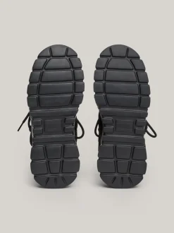 Botki*Tommy Hilfiger Hybrydowe śniegowce Z Ciepłą Wyściółką BLACK