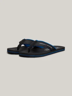 Sandały I Japonki*Tommy Hilfiger Japonki Z Logo BLACK