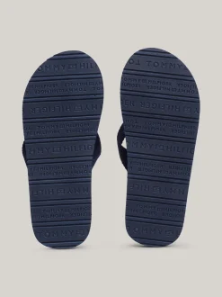 Obuwie I Akcesoria*Tommy Hilfiger Japonki Z Parcianymi Paskami BLUE