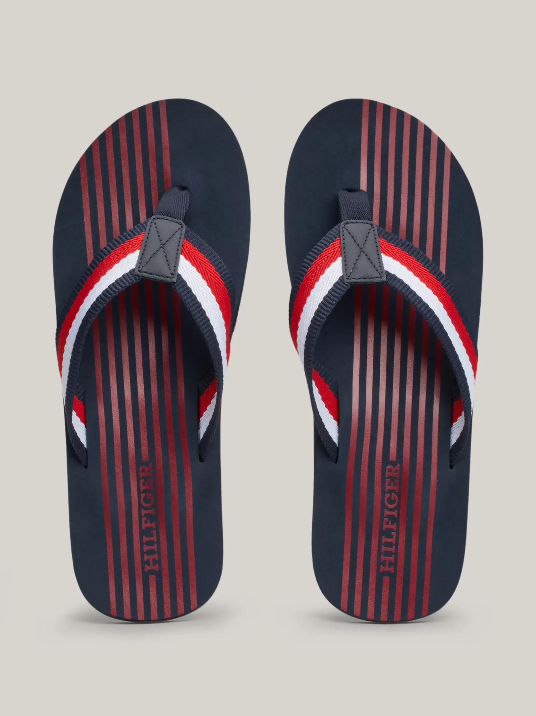 Sandały I Japonki*Tommy Hilfiger Japonki Z Sygnowaną Wstawką DESERT SKY