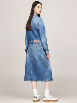 Kurtki & Płaszcze*Tommy Hilfiger Jeansowa Kurtka Typu Trucker DENIM MEDIUM