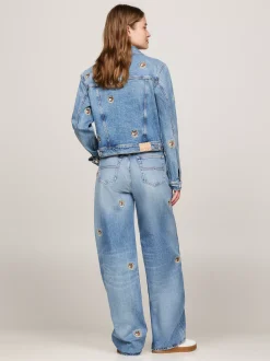 Kurtki & Płaszcze*Tommy Hilfiger Jeansowa Kurtka Typu Trucker O Wąskim Kroju DENIM MEDIUM