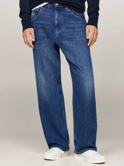 Jeansy*Tommy Hilfiger Jeansy Aiden O Obszernym Kroju DENIM DARK