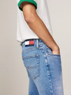 Jeansy*Tommy Hilfiger Jeansy Austin O Wąskim Kroju DENIM MEDIUM