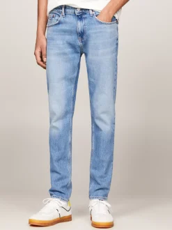 Jeansy*Tommy Hilfiger Jeansy Austin Ze Zwężanymi Nogawkami DENIM LIGHT