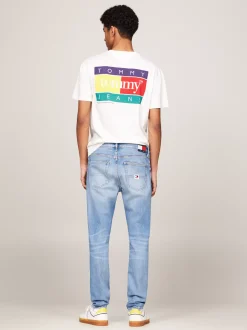 Jeansy*Tommy Hilfiger Jeansy Austin Ze Zwężanymi Nogawkami DENIM LIGHT