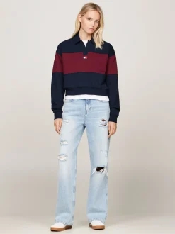 Jeansy*Tommy Hilfiger Jeansy Betsy Z Szerokimi Nogawkami DENIM LIGHT
