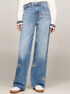 Jeansy*Tommy Hilfiger Jeansy Betsy Z Szerokimi Nogawkami DENIM MEDIUM