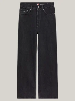 Jeansy*Tommy Hilfiger Jeansy Betsy Ze średnim Stanem DENIM BLACK