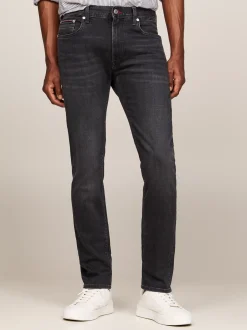 Jeansy*Tommy Hilfiger Jeansy Bleecker O Wąskim Kroju STARK BLACK