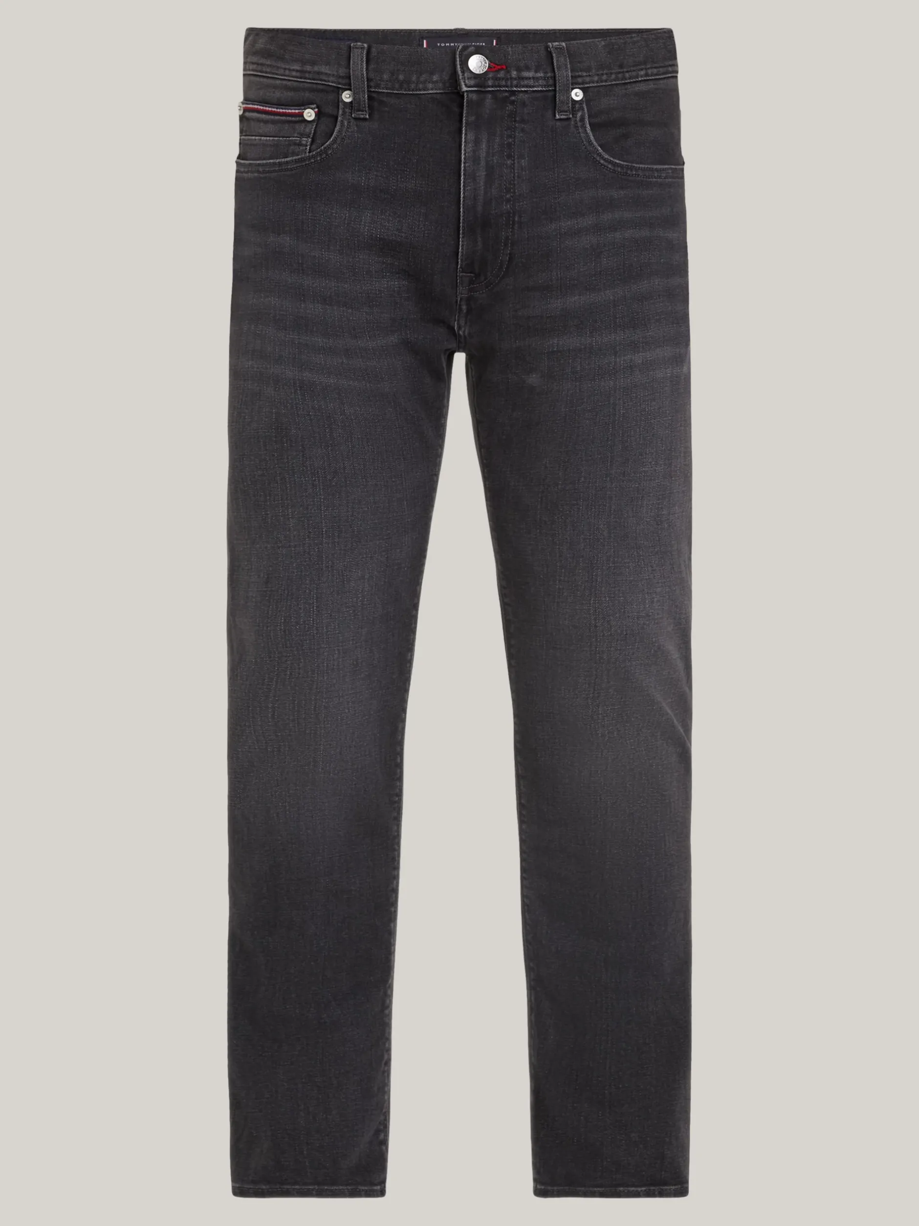 Jeansy*Tommy Hilfiger Jeansy Bleecker O Wąskim Kroju STARK BLACK