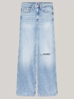 Jeansy*Tommy Hilfiger Jeansy Claire Z Szerokimi Nogawkami DENIM LIGHT